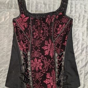 Vintage Tripp NYC Brocade Top